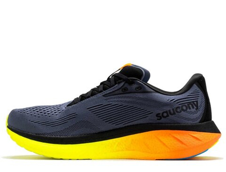 Кроссовки для бега мужские Saucony Ride 18 Сине-оранжевые