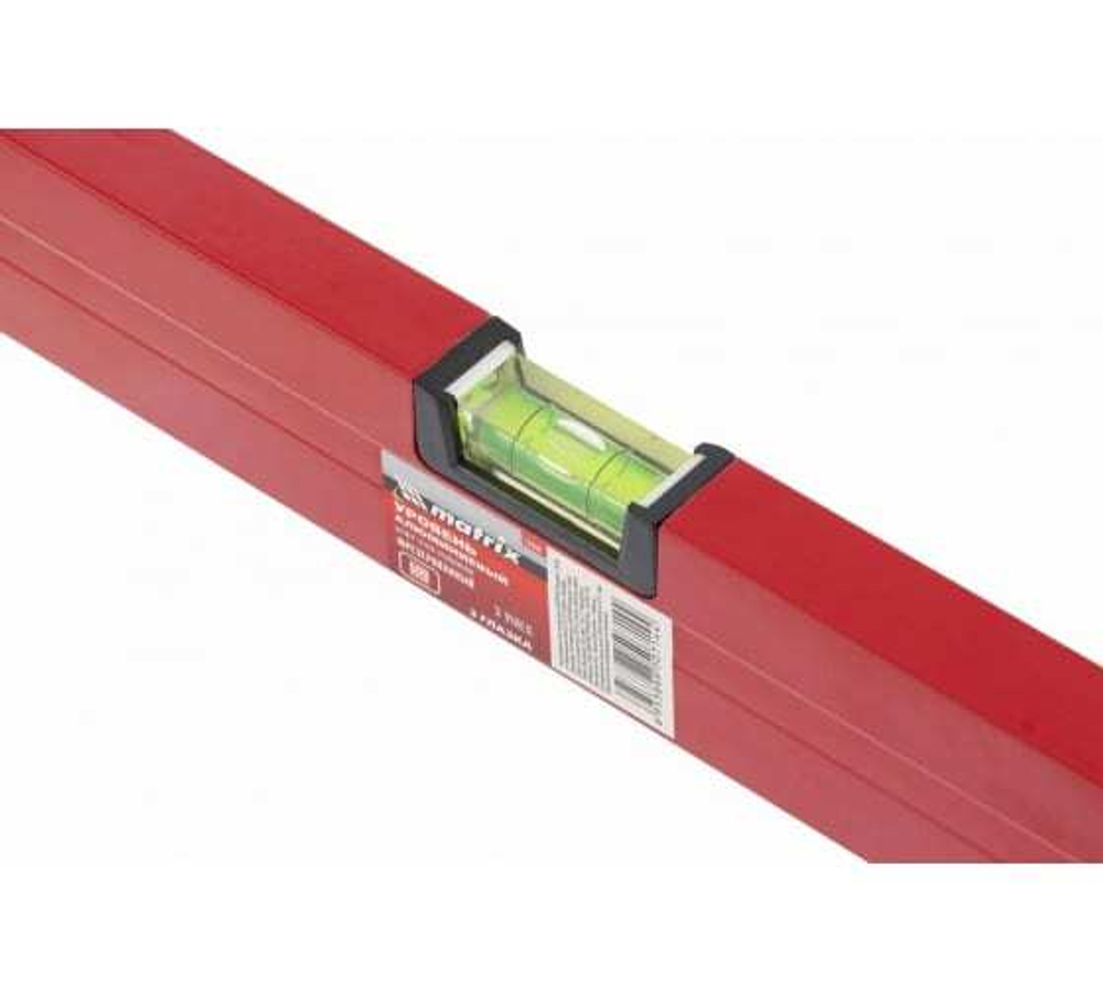 УРОВЕНЬ MATRIX 600ММ ФРЕЗЕРОВАННЫЙ, 3 ГЛАЗКА 33606