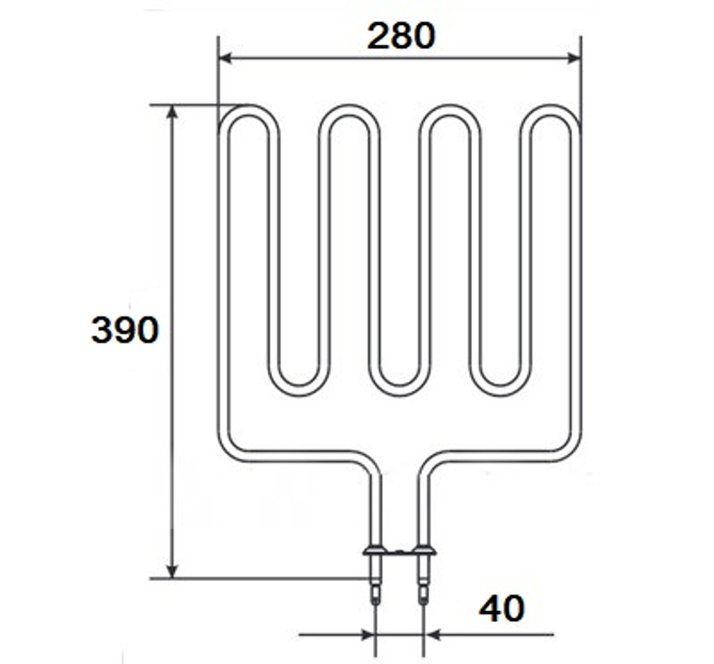 ТЭН Helo SEPC-64 (2000 W, для печи Cup 60 SТ)