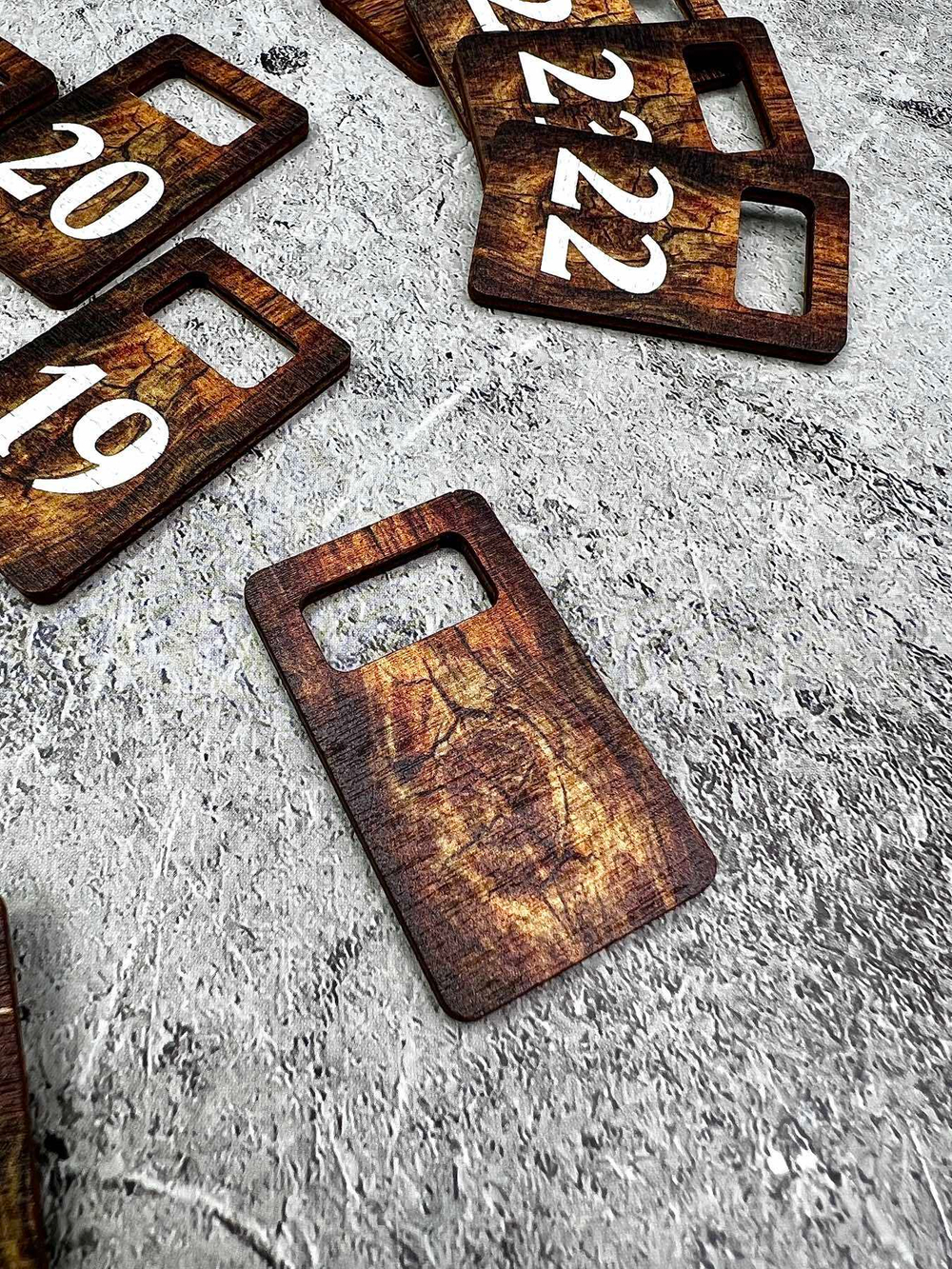 Деревянные Номерки 30х50 (1-25)