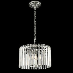 Citilux Джейн CL306141 Хрустальная подвесная люстра Хром