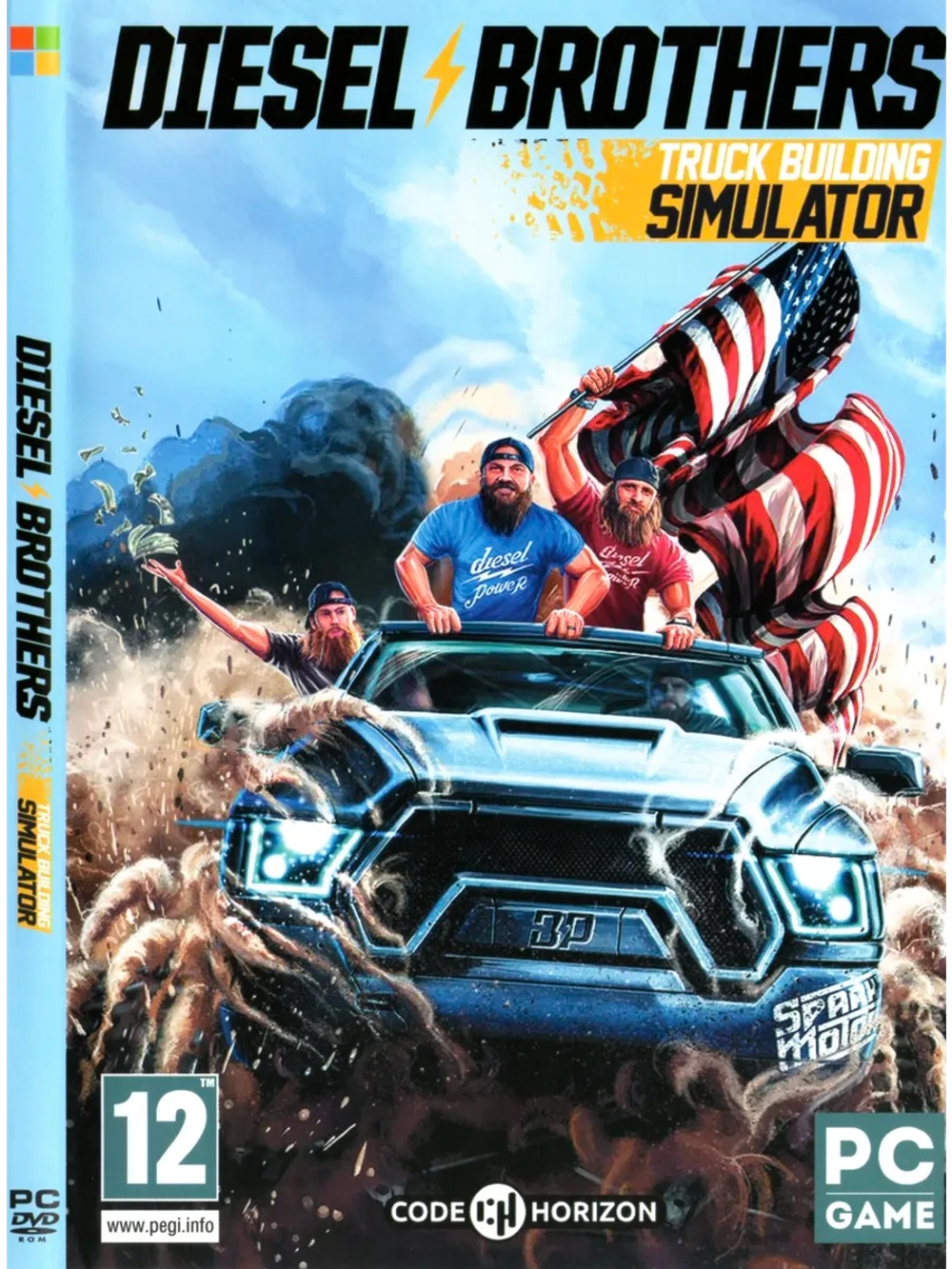 Diesel Brothers Truck Building Simulator, игра для ПК на DVD