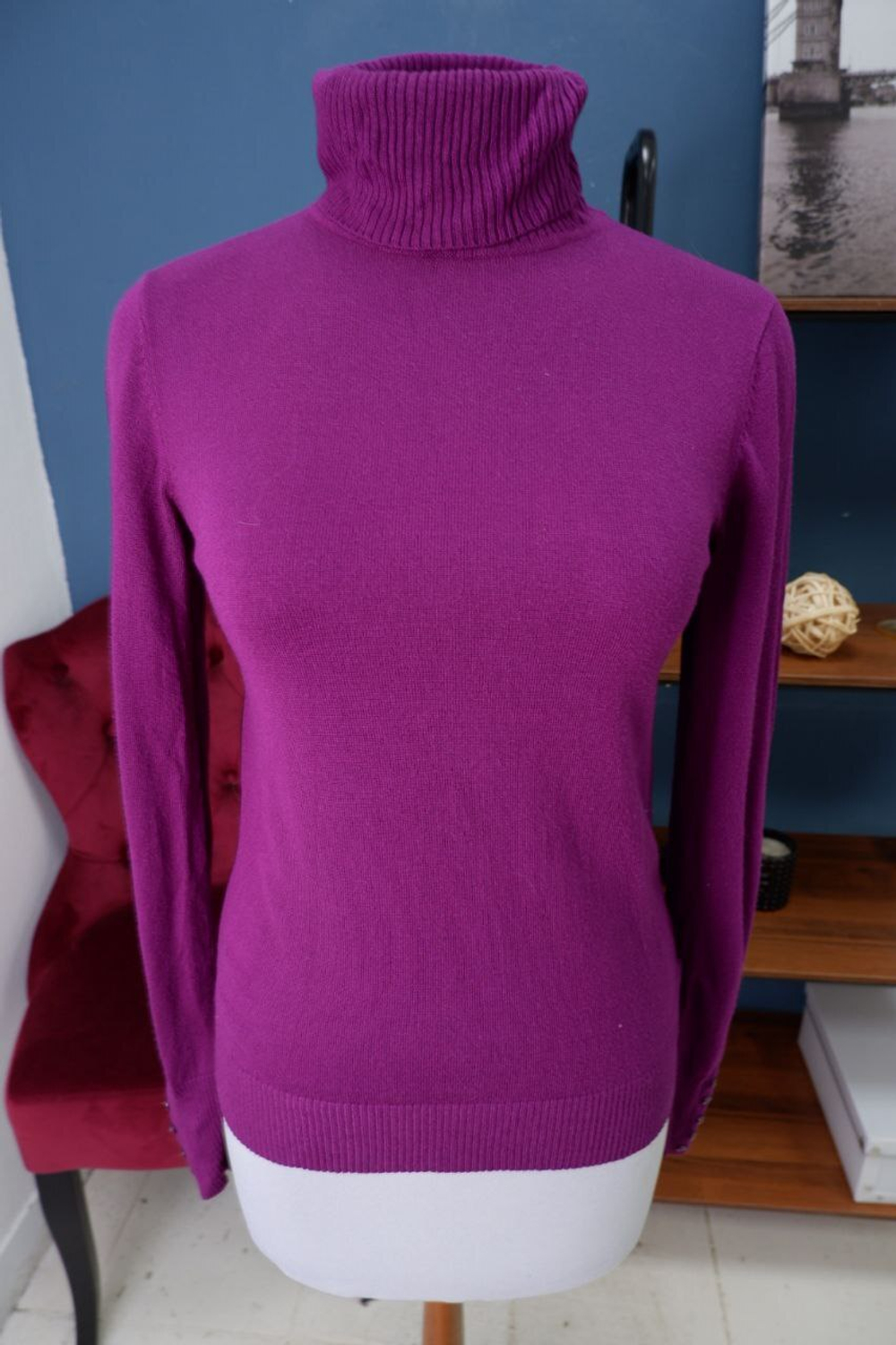 Джемпер Colours of The World однотонный 44 размер