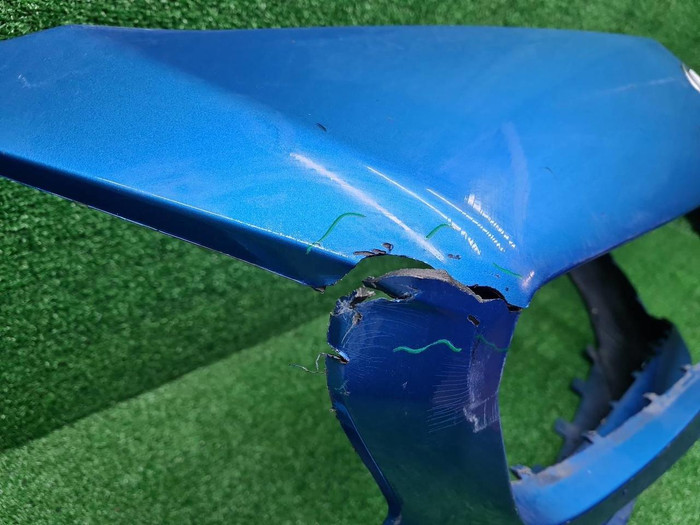 Бампер передний Mercedes A W176 (2015-2018) AMG