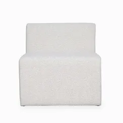 Лаунж-кресло Velle, белое букле