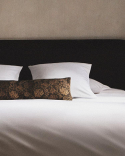 ZARA HOME Сатиновый пододеяльник (1000 нитей на дюйм), белый