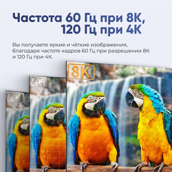 Кабель ARLogia HDMI 8K оплётка ПВХ 20М