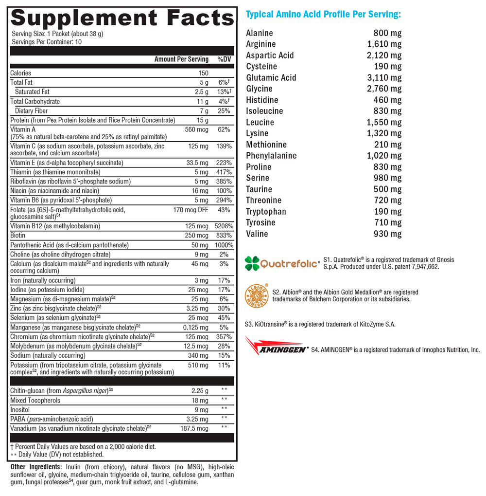 FIT Lean Food Complete French Vanilla 10 Servings