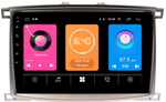 Магнитола для Toyota Land Cruiser 100, Lexus LX470 2002-2007 (экран климата снизу) - OEM GT10-1098 на Android 10, 2Гб-16Гб