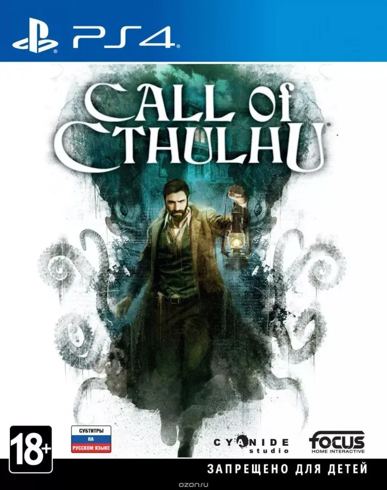 Видеоигра Call of Cthulhu Русская Версия (PS4) USED Б/У