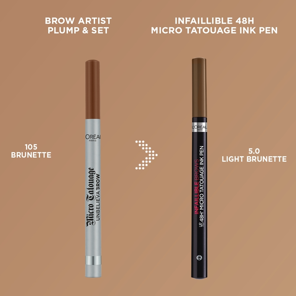 L’Oreal Paris Infaillible Brows - Стойкий карандаш для бровей, 1 g