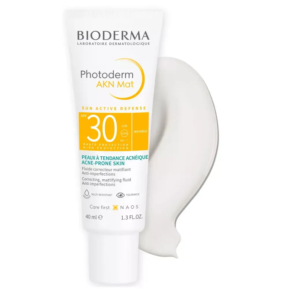 Солнцезащитная матирующая эмульсия Bioderma Photoderm AKN Mat SPF30 40 мл