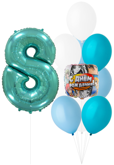 Набор шаров Аниме | 0027