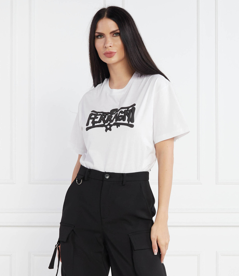 Футболка Chiara Ferragni - белый(75CBHK06CJK01)