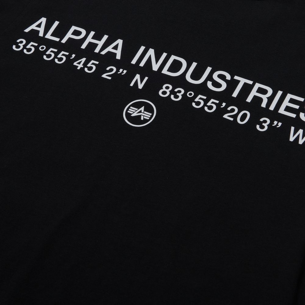 Футболка Alpha Industries Alpha Code Graphic Tee Black