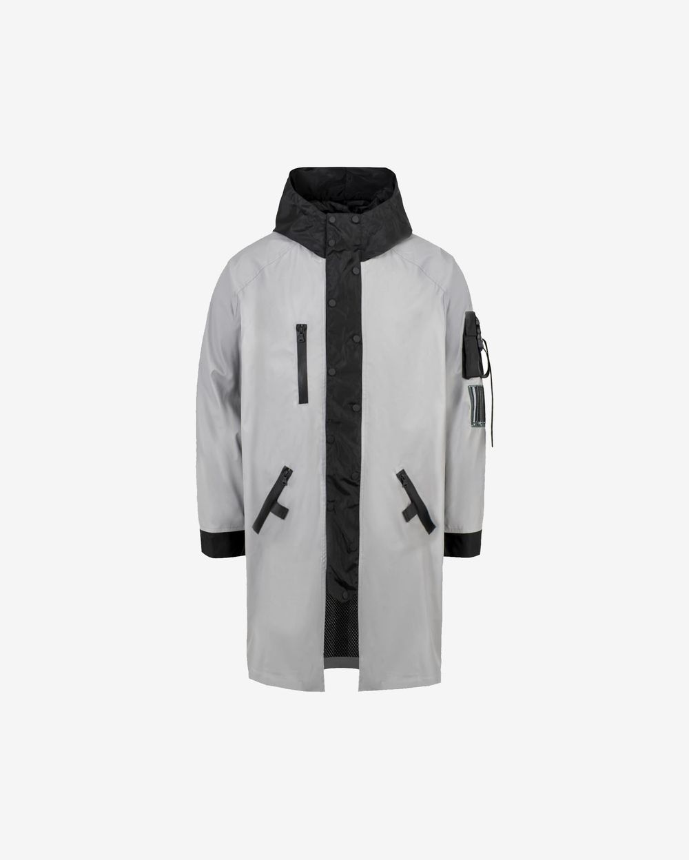 Плащ Heartz Mienai v1.1 Soft-Touch Windbreaker Longcoat  серая