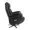 Кресло с реклайнером Angel Cerda 5124, черная кожа