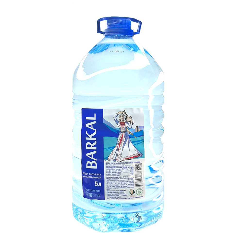 Вода питьевая "Barkal" пэт/бут 5л