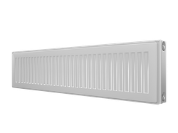 Стальной радиатор с боковым подключением Royal Thermo COMPACT, Тип 22, высота 300 мм, цвет - белый