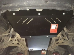 Защита картера двигателя (2,5 мм, сталь) для Jeep Grand Cherokee 2010-2013 (V = 3.6; 3.0d AT), Jeep Grand Cherokee 2013-2021 (V = 3.0; 3.0TD AT) Sheriff.04.1978