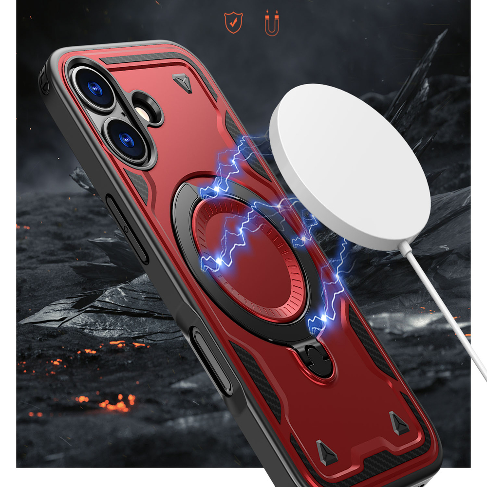 Чехол Magneto Case с кольцом для iPhone 17