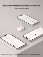 Наушники Aukey EP-M3A белый