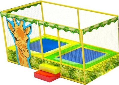 Батут 2-х секционный Саванна (4.65*2.35*2.5м)