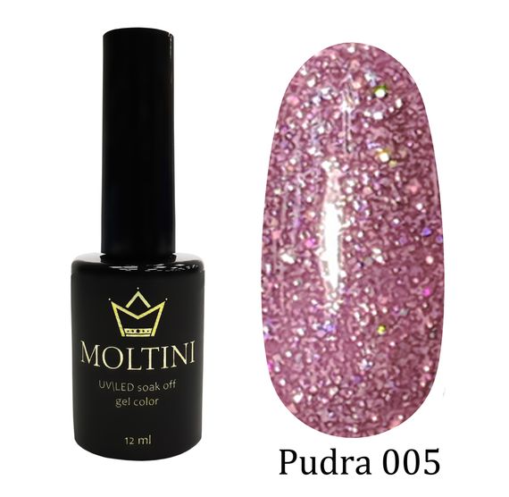 Гель-лак Moltini Pudra 005, 12 ml