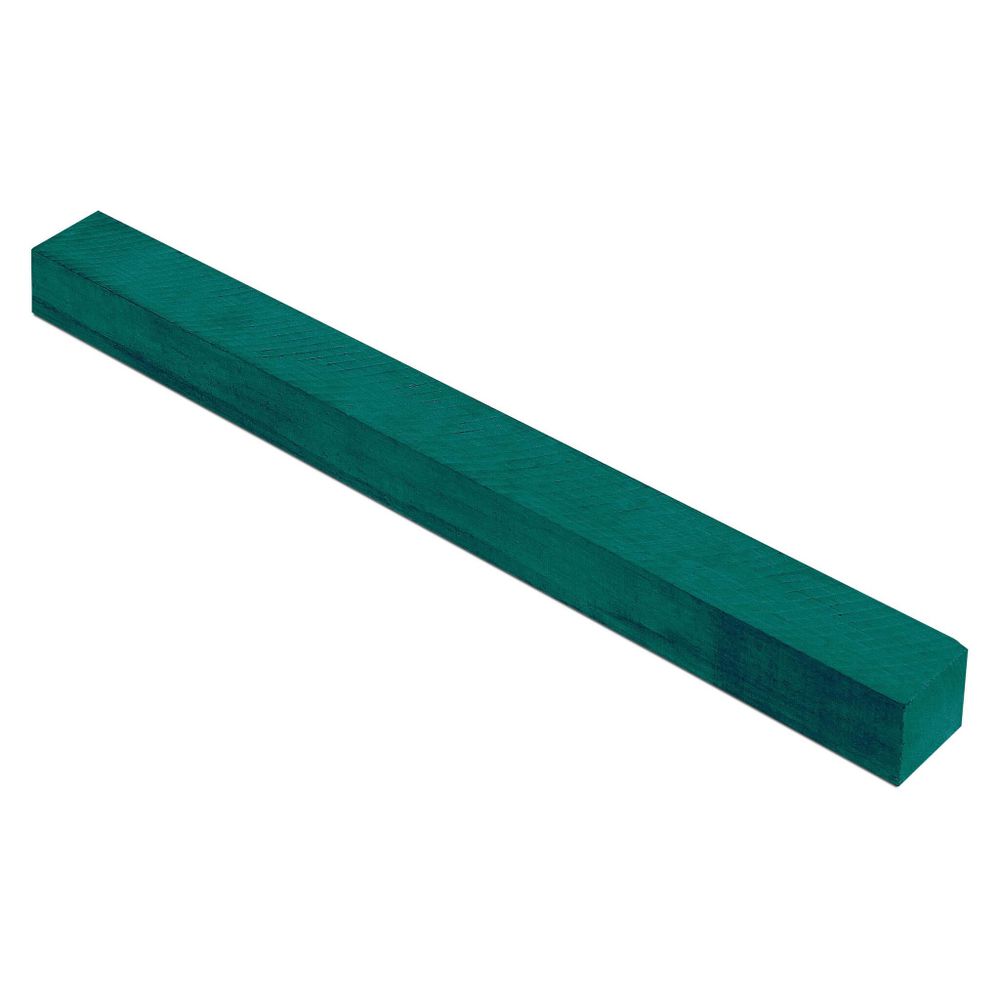 Заготовка для кия зеленая 40x40x650mm