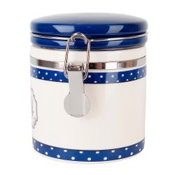 Банка для сыпучих продуктов (клипс) " " 11,5х10х11,5см v=480мл (подарочная упаковка)