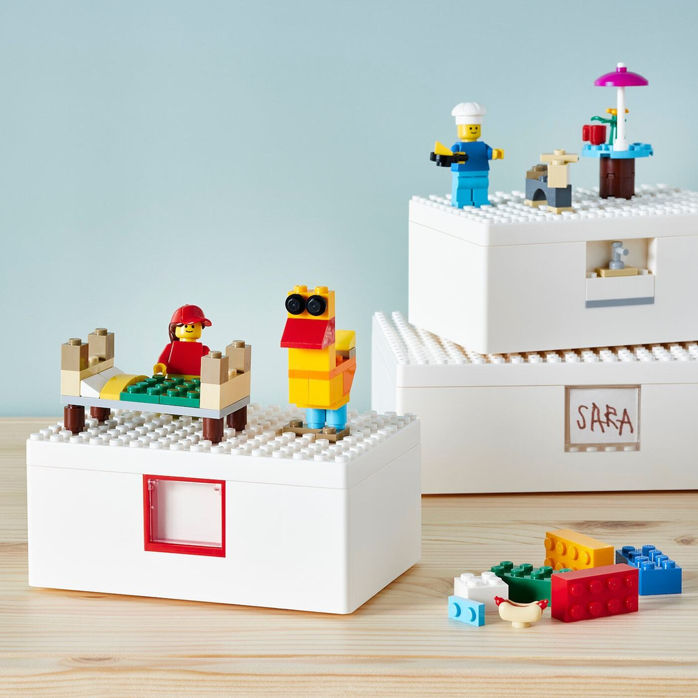 Набор LEGO IKEA BYGGLEK (БЮГГЛЕК), 201 деталей