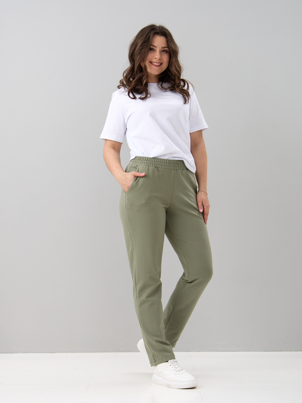 Брюки Б-098/оливковый