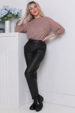 Блуза Воздушный шифон (пудра) Diolche