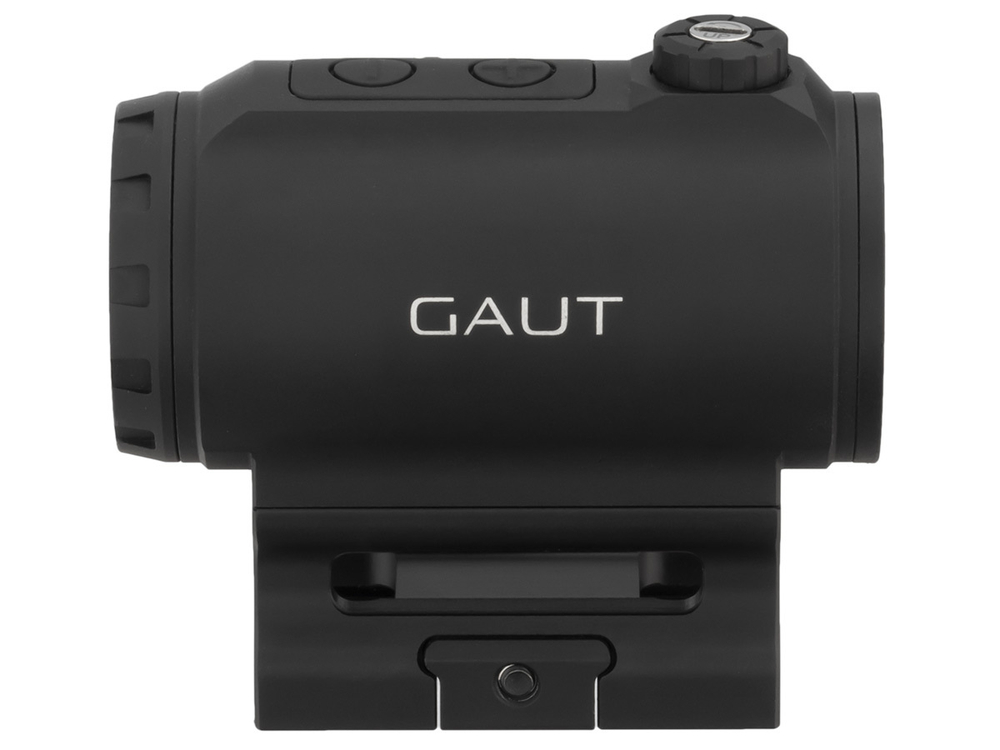 Коллиматорный прицел Gaut Tourmaline 1x25, закрытый, точка 2 МOA красная, Weaver (G-C-25-2R)