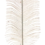 Ветка декоративная «Богемный стиль» 56 см, Белый