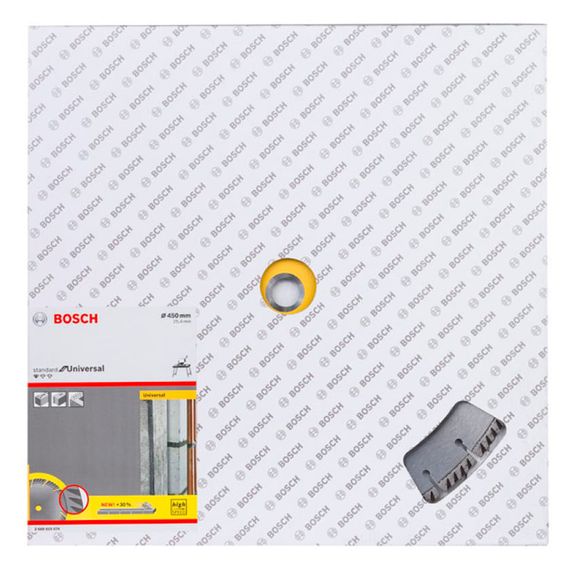 Диск алмазный по бетону и кирпичу Bosch Stf Universal 450x25.4мм (074)