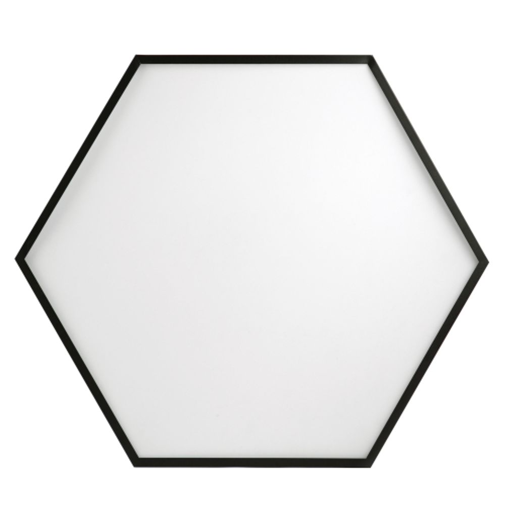 Светильник LED ЭРА Geometria SPO-122-B-40K-066 Hexagon 66Вт 4000К 5300Лм IP40 800*800*80 черный подвесной