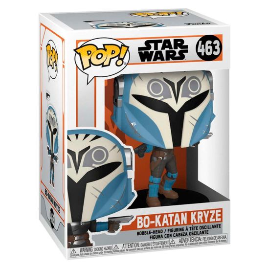 Фигурка Funko POP! Bobble Star Wars Mandalorian BoKatan (463) 54523 / Фигурка Фанко ПОП! по мотивам сериала "Мандалорец", Бо-Катан Крайз