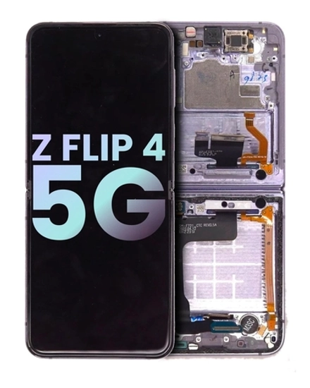 Samsung Galaxy Z Flip 4 (SM-F721B)  / (Дисплейный модуль с тачскрином) (в рамке) (ORIG-SP)