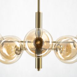 Citilux Нарда CL204180 Люстра на штанге Бронза