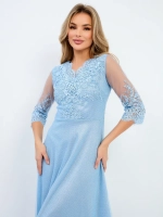 Платье вечернее блестящее