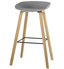 Барный стул Hey серый