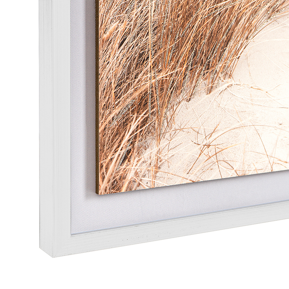 Панно декоративное sand с белой рамой, 50х70 см