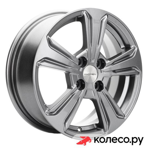 KHW1502 (Rio/Solaris) 6x15/4*100 D54.1 ET48 Gray