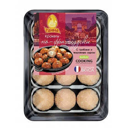 "Крокеты По-Французски с творожным сыром и грибами" 335г. Ганна