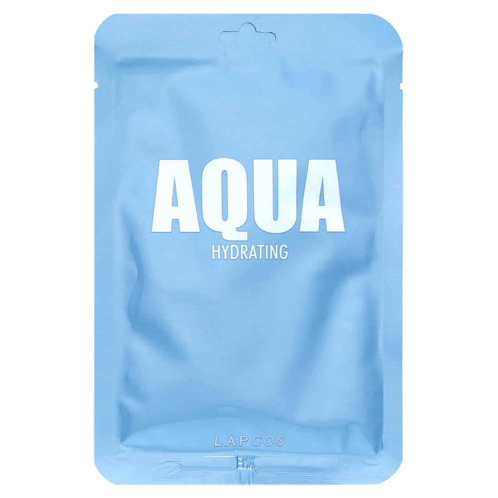 Lapcos, Aqua Hydrating Sheet Beauty Mask, 30 мл (1,01 жидк. унц.)