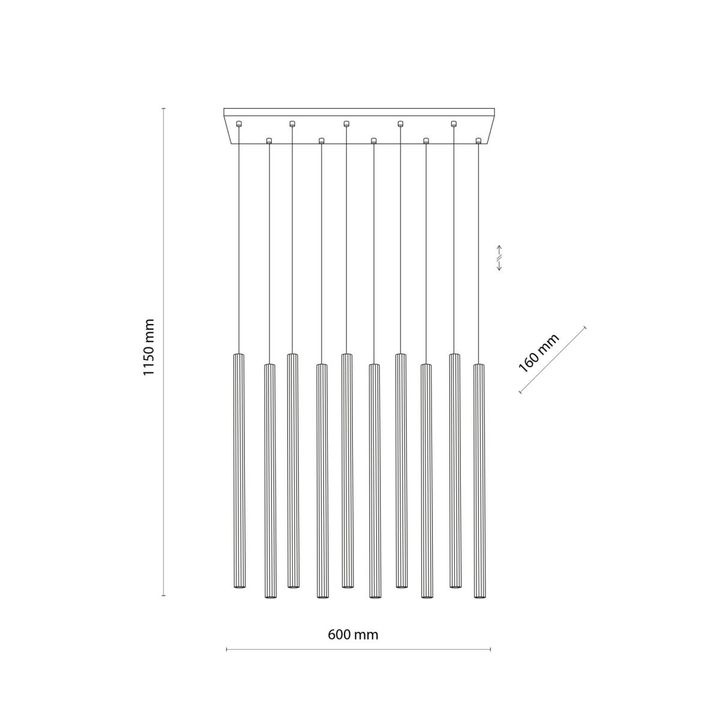 Подвесной светильник TK Lighting 11488 Ferro Sabia a072572