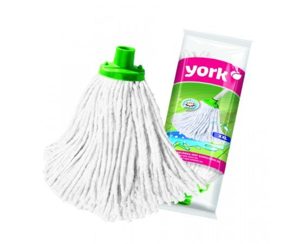 Насадка МОП для швабры веревочная хлопок (юбка) длина 27см XXL 073000 York