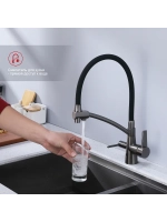Смеситель для кухни с подключением к фильтру Gappo G4398-19