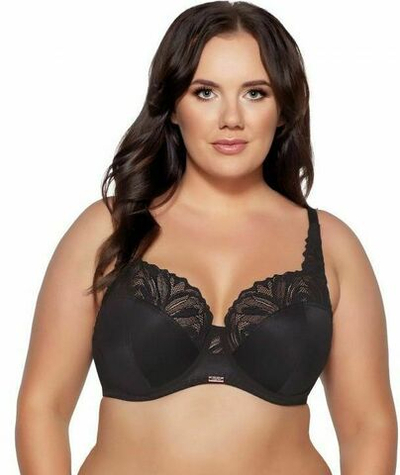 Бюстгальтер Yasemin с мягкими +size чашками (Размер: 75K) (Цвет: черный)